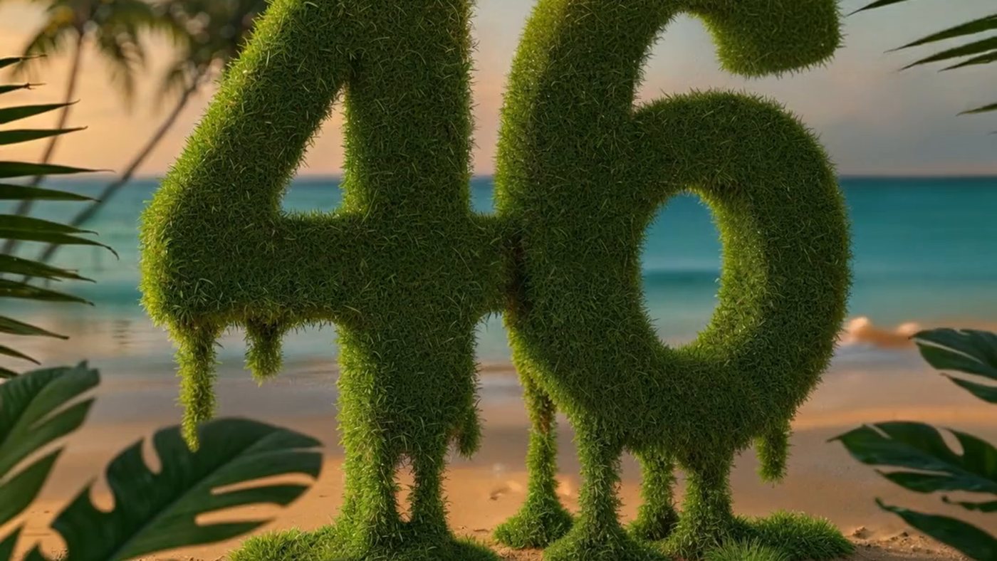 46 in moss, soft against the sea